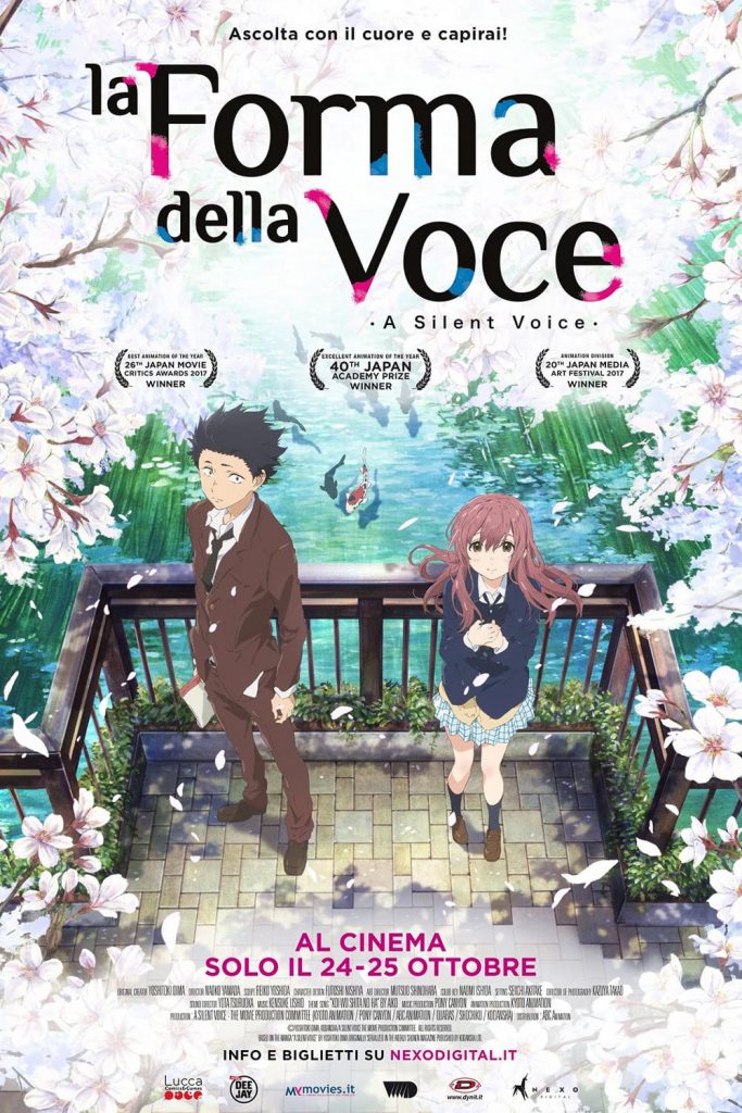 Poster for the movie “La forma della voce”