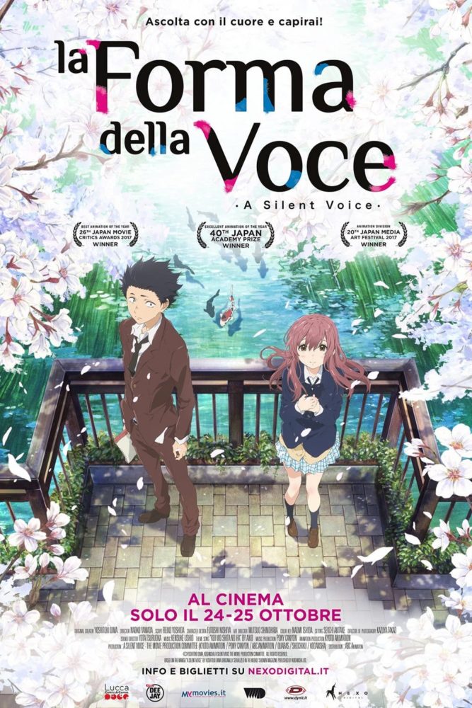 Poster for the movie "La forma della voce"