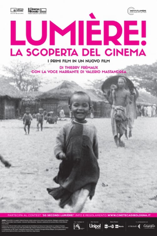 Poster for the movie “Lumière! La scoperta del cinema”
