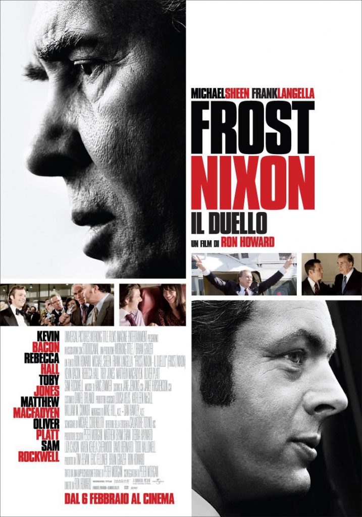 Poster for the movie “Frost/Nixon – Il duello”