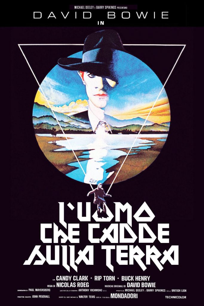 Poster for the movie “L’uomo che cadde sulla Terra”