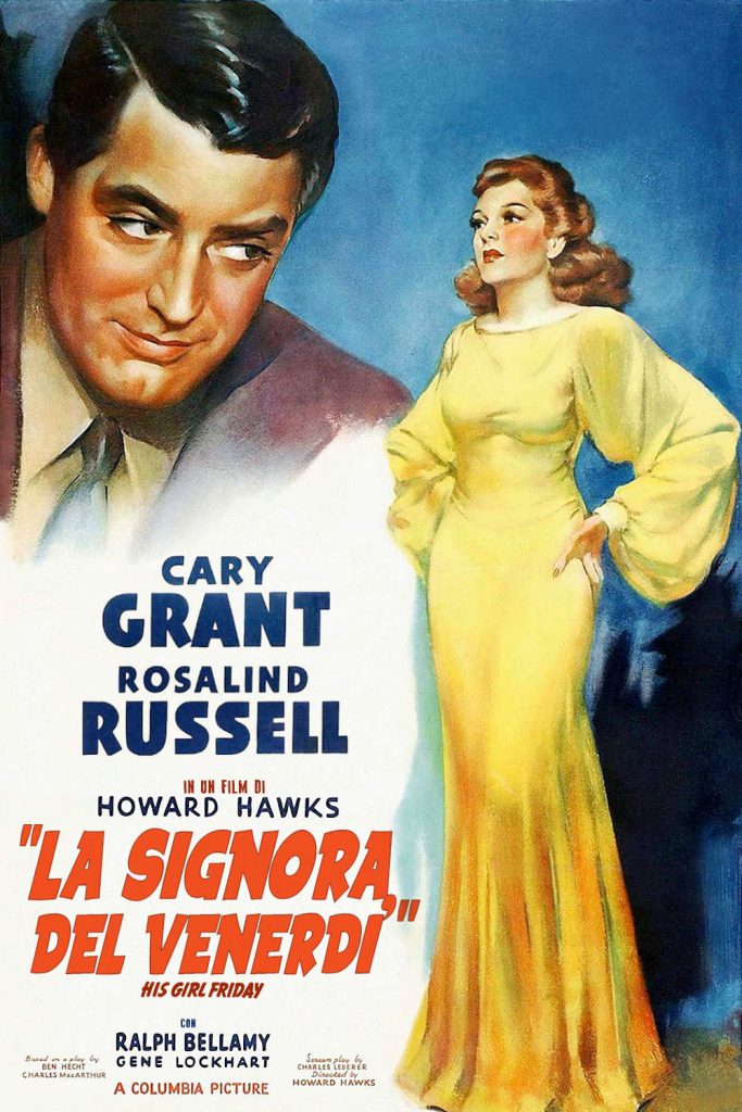 Poster for the movie “La signora del venerdì”