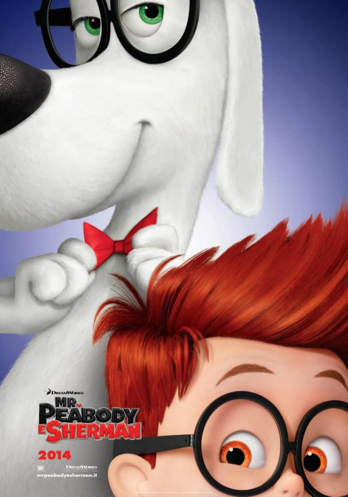 Poster for the movie “Mr. Peabody e Sherman”