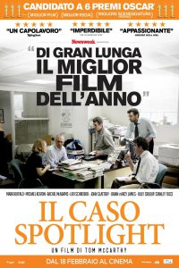 Poster for the movie "Il caso Spotlight"