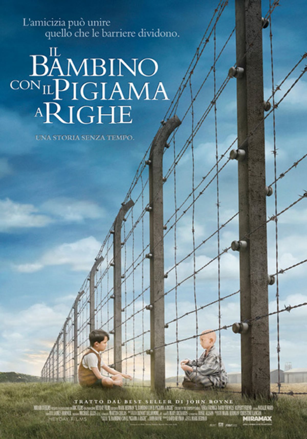 Poster for the movie "Il bambino con il pigiama a righe"