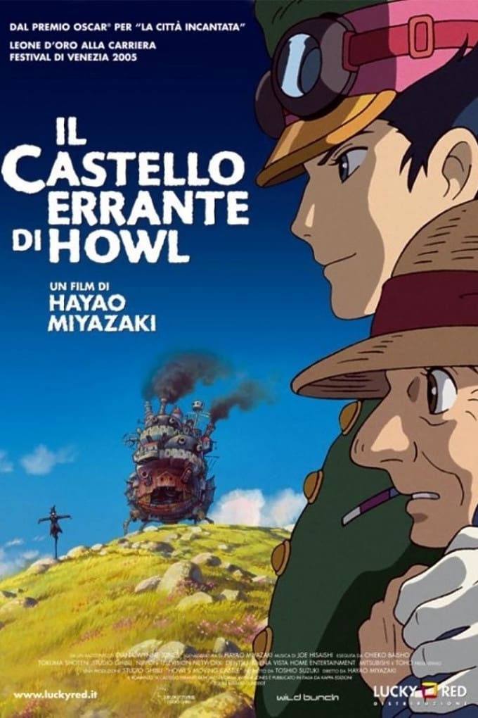 Poster for the movie "Il castello errante di Howl"