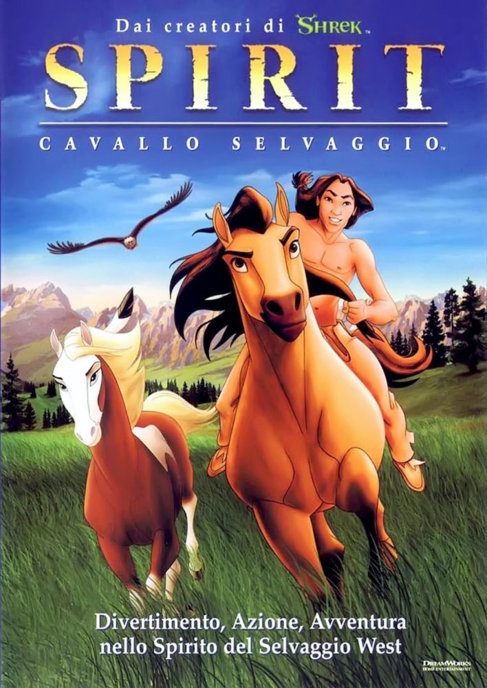Poster for the movie "Spirit - Cavallo selvaggio"