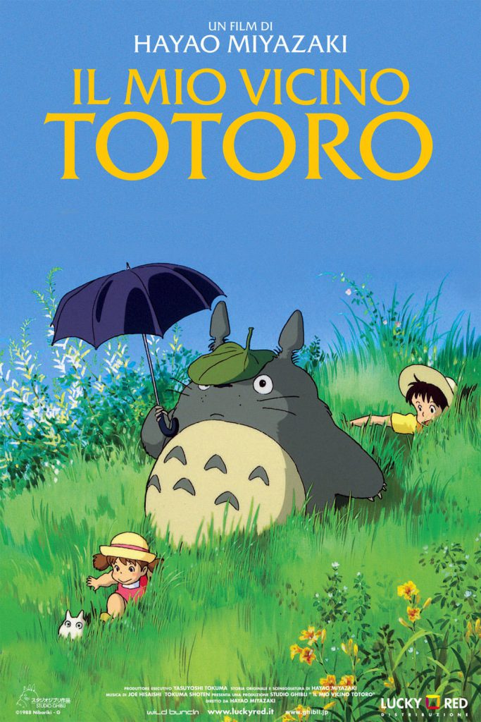 Poster for the movie “Il mio vicino Totoro”