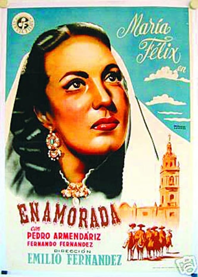 Poster for the movie "Enamorada"