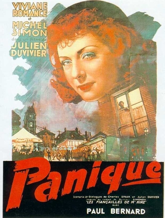 Poster for the movie "Panico"