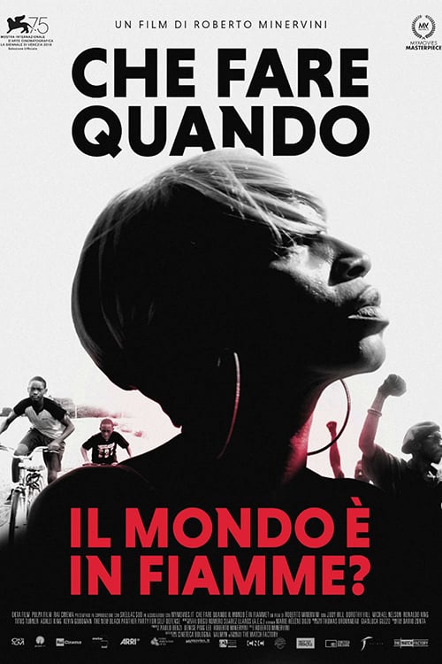 Poster for the movie "Che fare quando il mondo è in fiamme?"