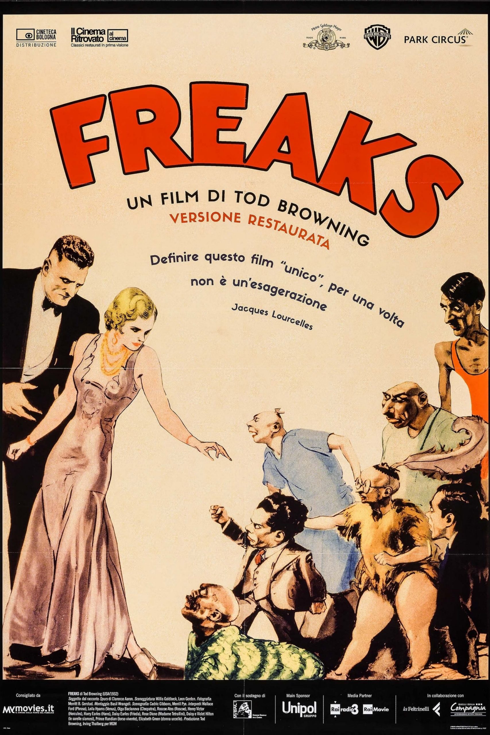 Poster for the movie "Freaks"