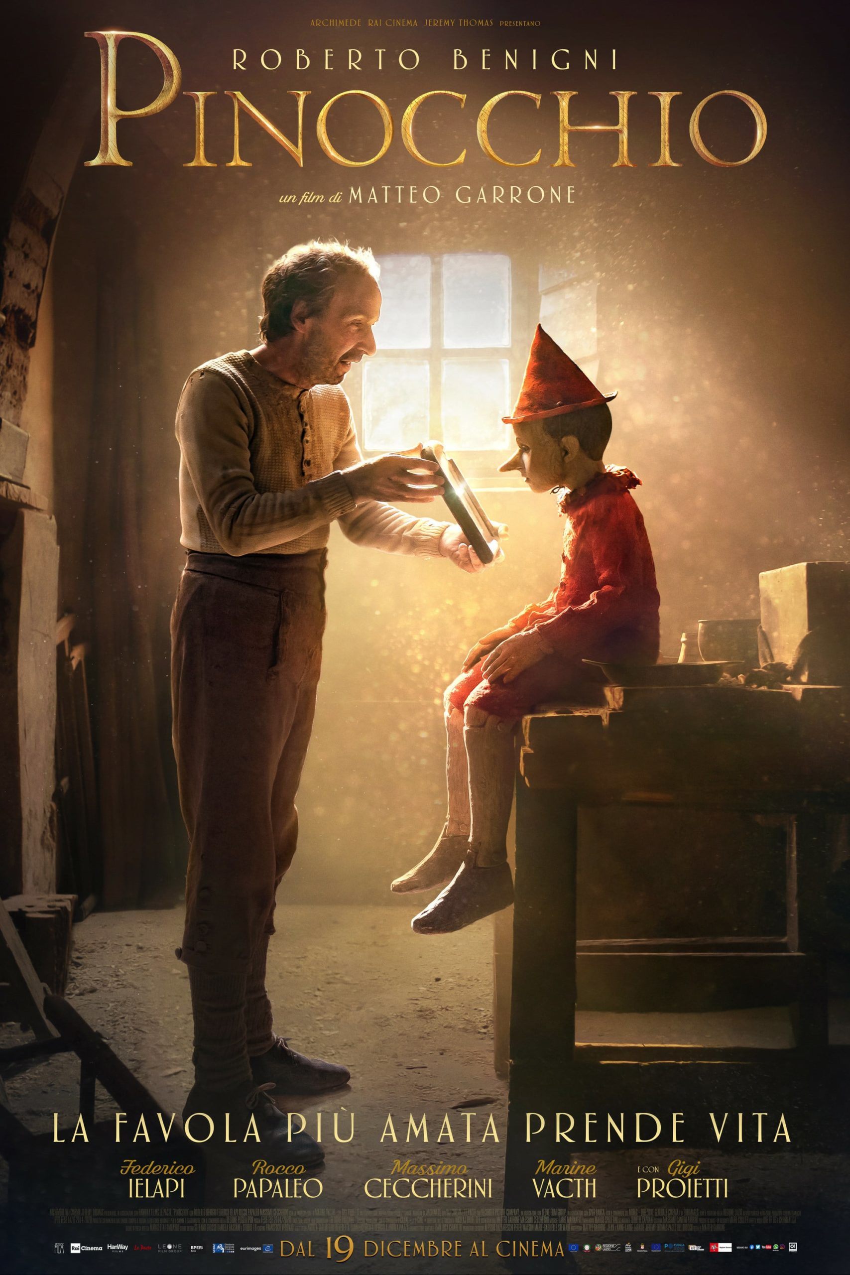Poster for the movie "Pinocchio"
