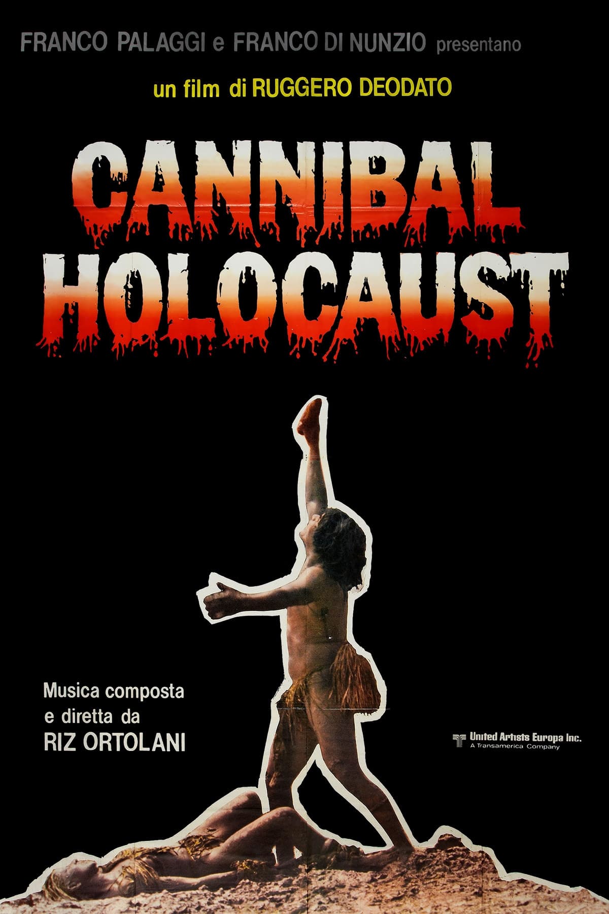 Poster for the movie "Cannibal Holocaust"