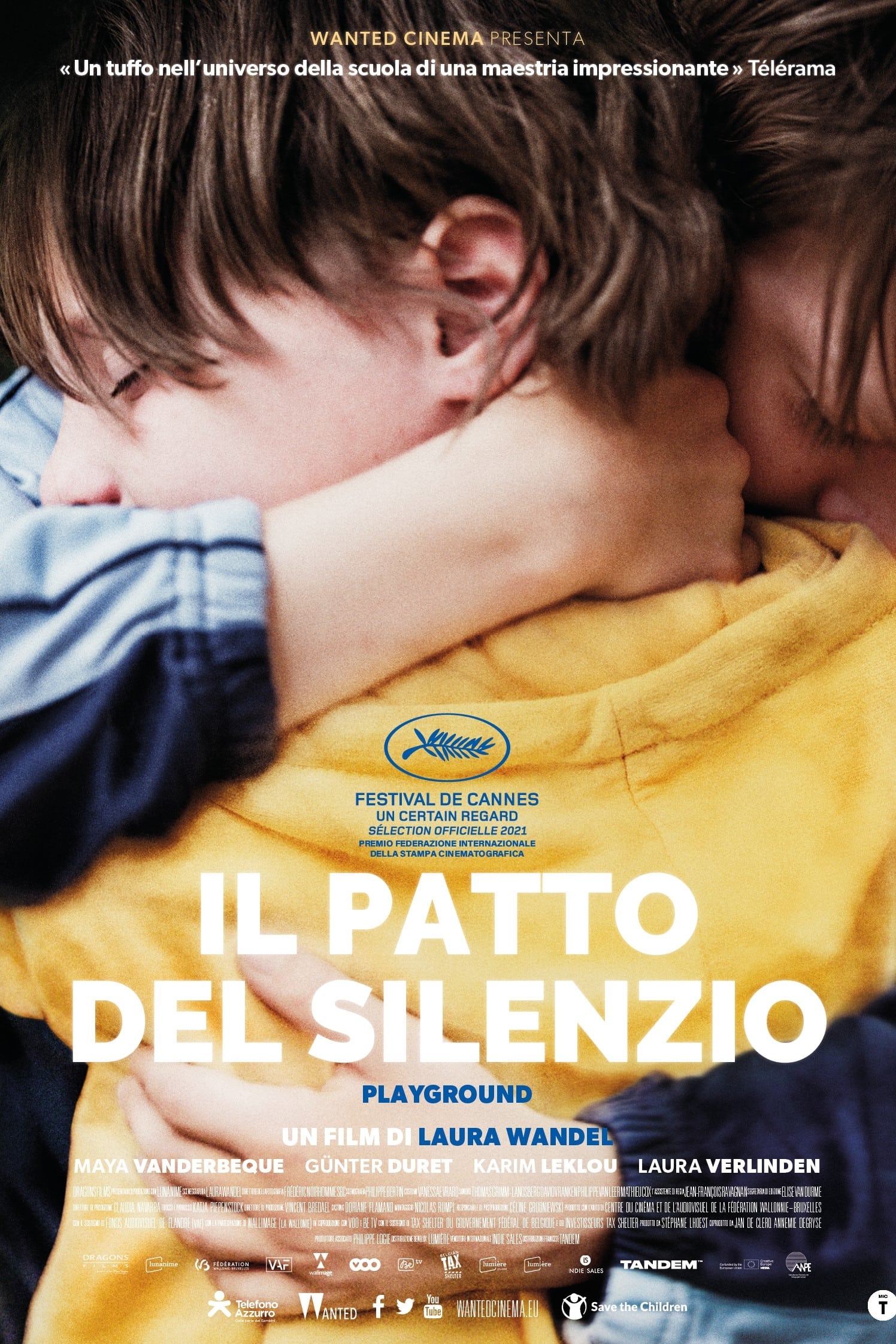 Poster for the movie "Il patto del silenzio"
