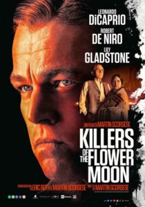Poster for the movie "Killers of the Flower Moon"