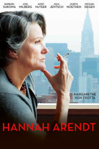 Poster for the movie "Hannah Arendt"