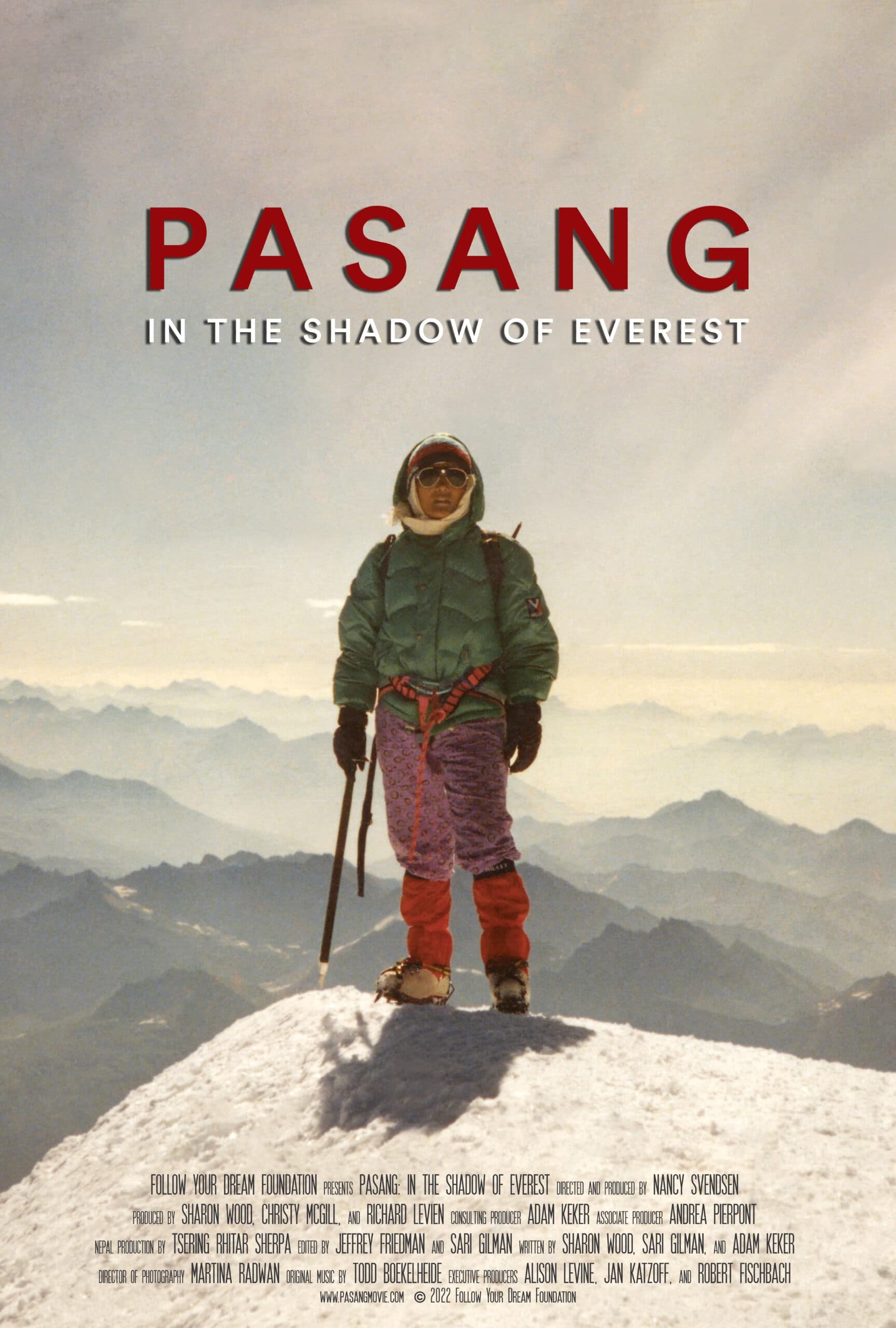 Poster for the movie "Pasang: In the Shadow of Everest"