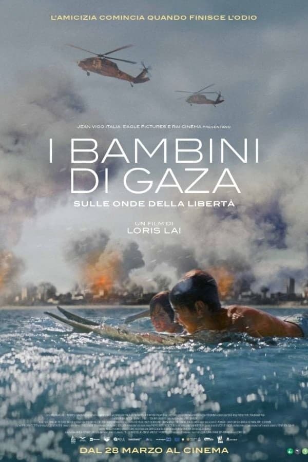 Poster for the movie “I Bambini di Gaza – Sulle Onde Della Libertà”