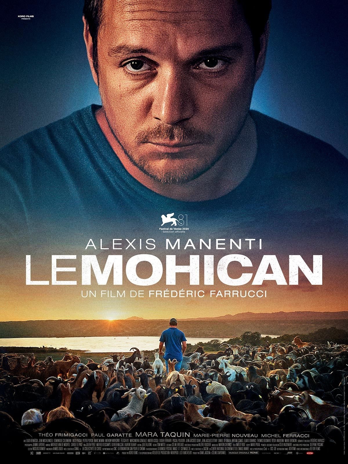 Poster for the movie "Il Mohicano"