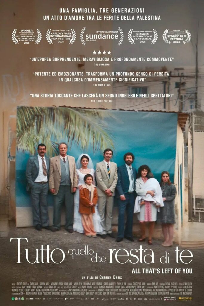 Poster for the movie “Tutto quello che resta di te”