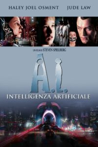 Poster for the movie "A.I. - Intelligenza Artificiale"